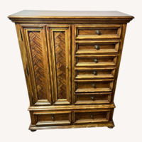 Vintage/Antique Finds Dark Brown Chest