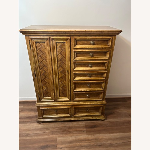 Used Vintage/Antique Finds Dark Brown Chest for sale on AptDeco