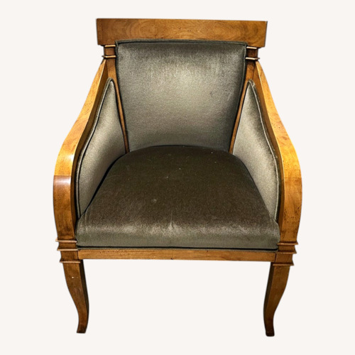 Used London Furniture Green Fabric Accent Chair for sale on AptDeco