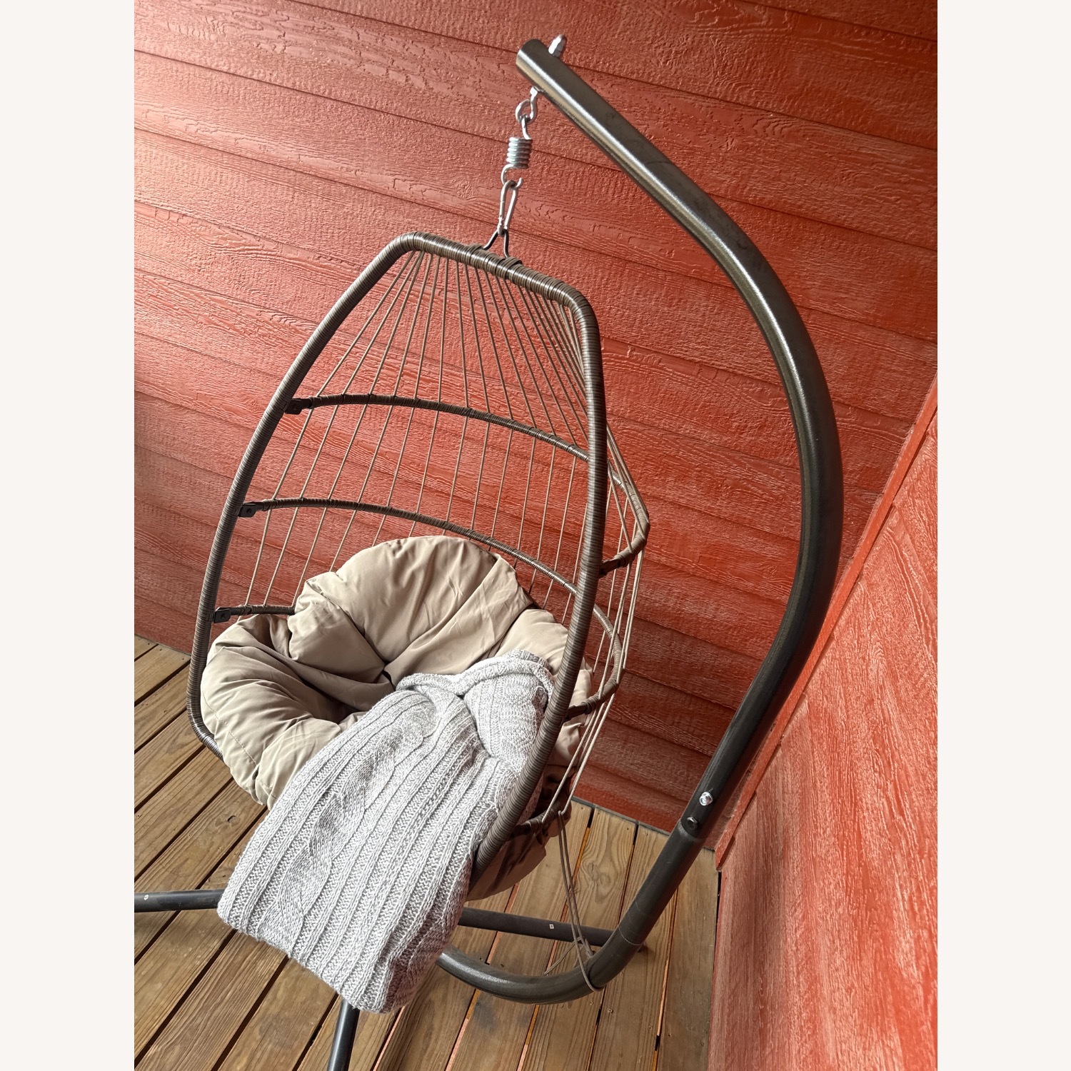 Outdoor Swing Egg Chair - image-2