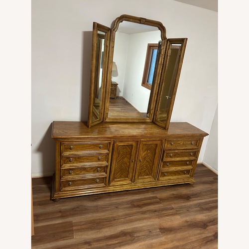 Used Vintage/Antique Finds Dark Brown Dresser for sale on AptDeco
