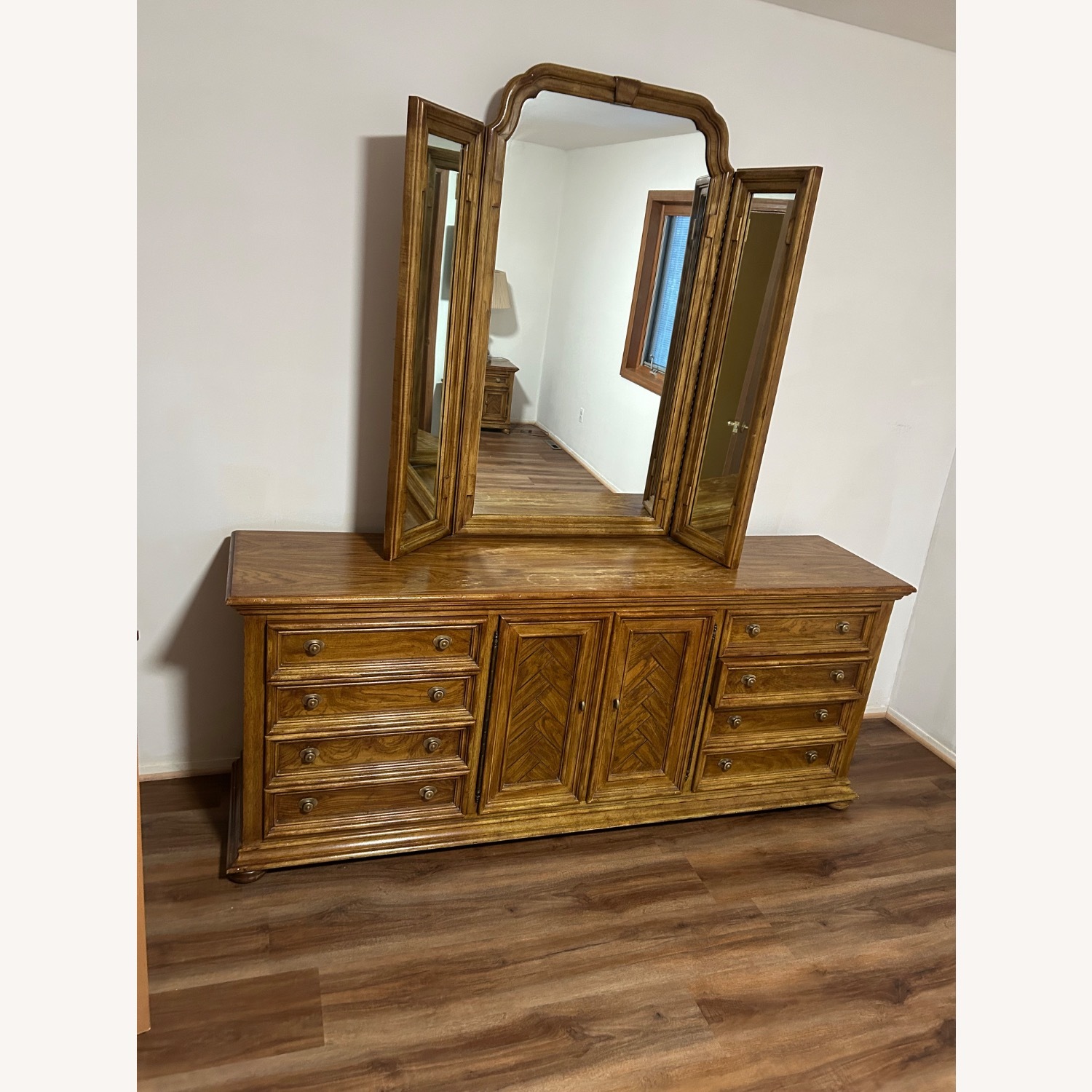 Vintage/Antique Finds Dark Brown Dresser - image-2