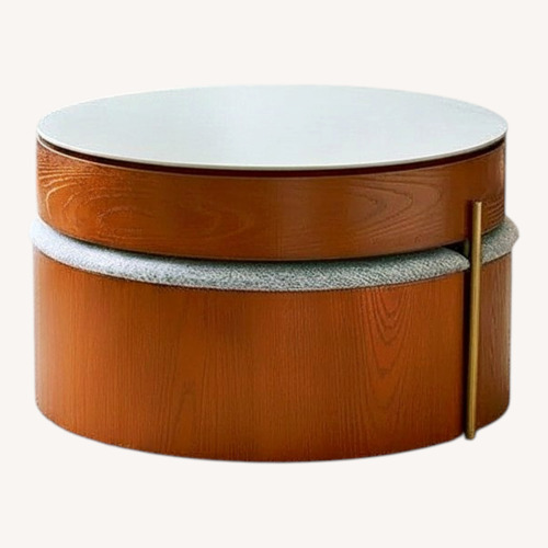 Used Round Lift-Top Coffee Table for sale on AptDeco