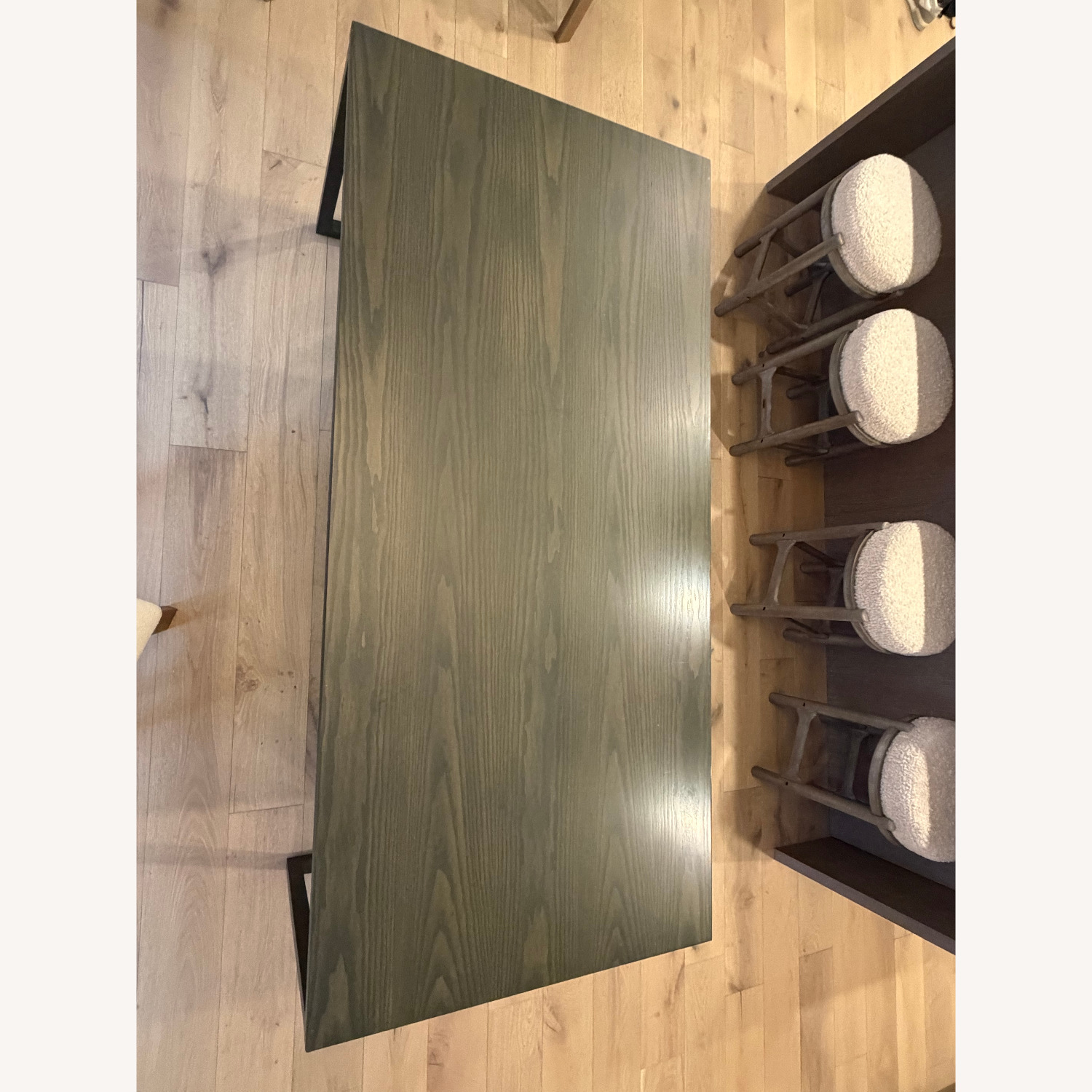 Blu Dot Strut Dark Gray Wood Dining Table - image-4