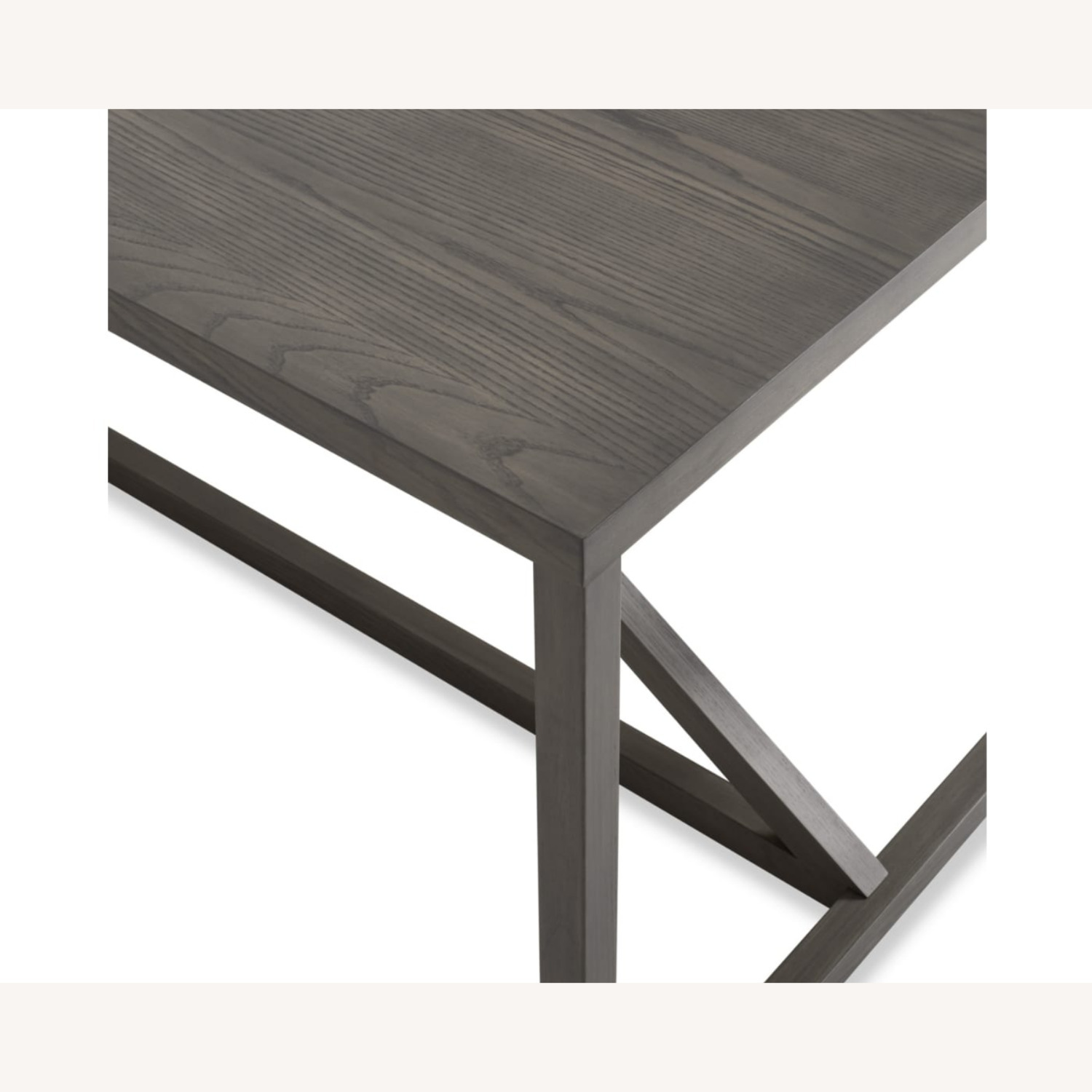 Blu Dot Strut Dark Gray Wood Dining Table - image-7