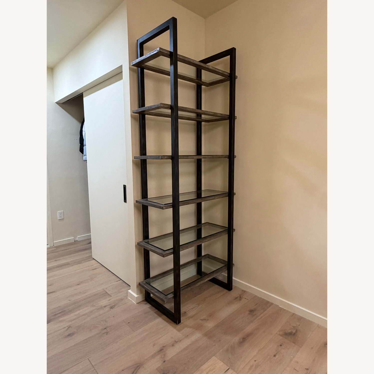 Joss & Main Light Brown Adams Etagere Bookcase - image-6