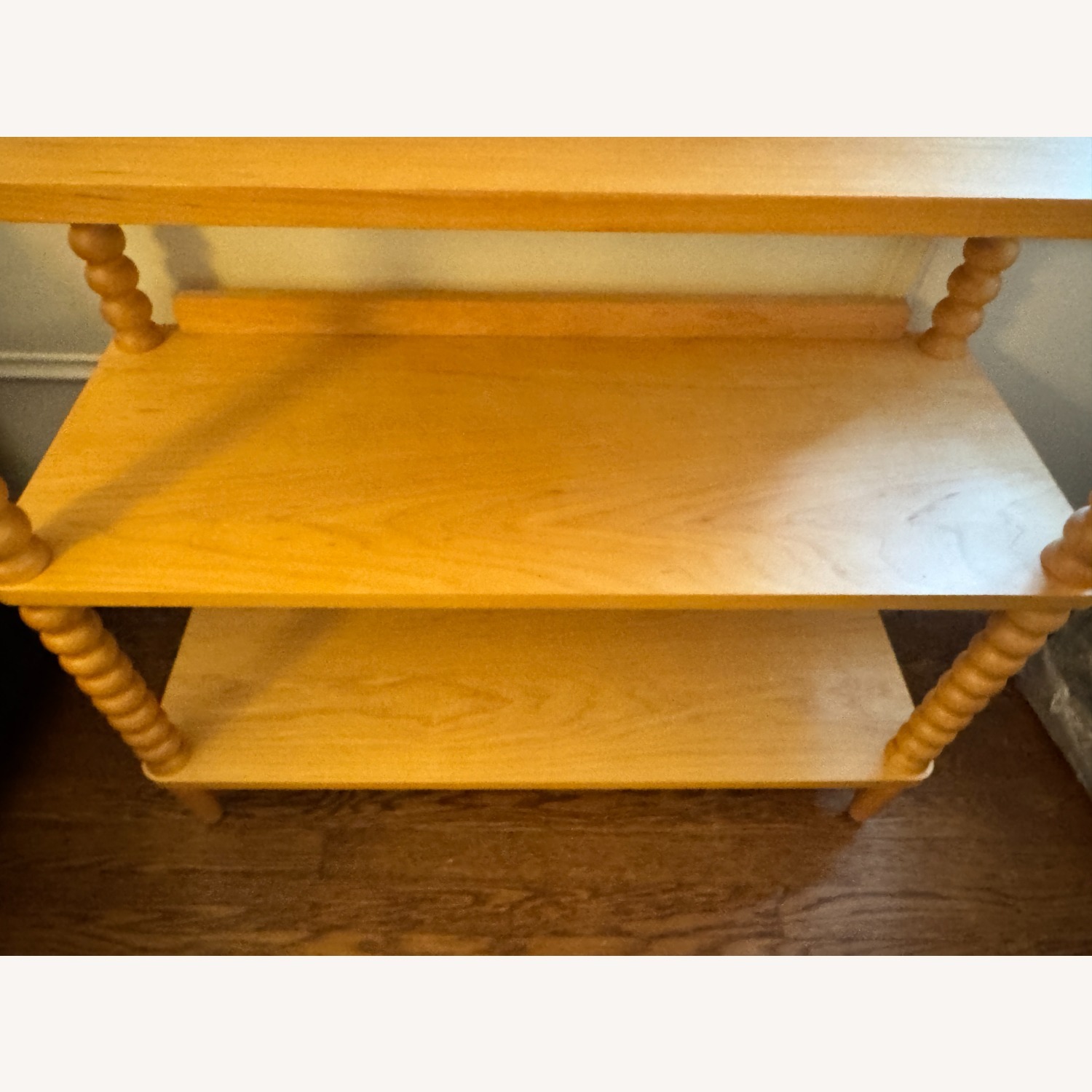 Crate & Barrel Jenny Lind Natural Wood Bookcase - image-4