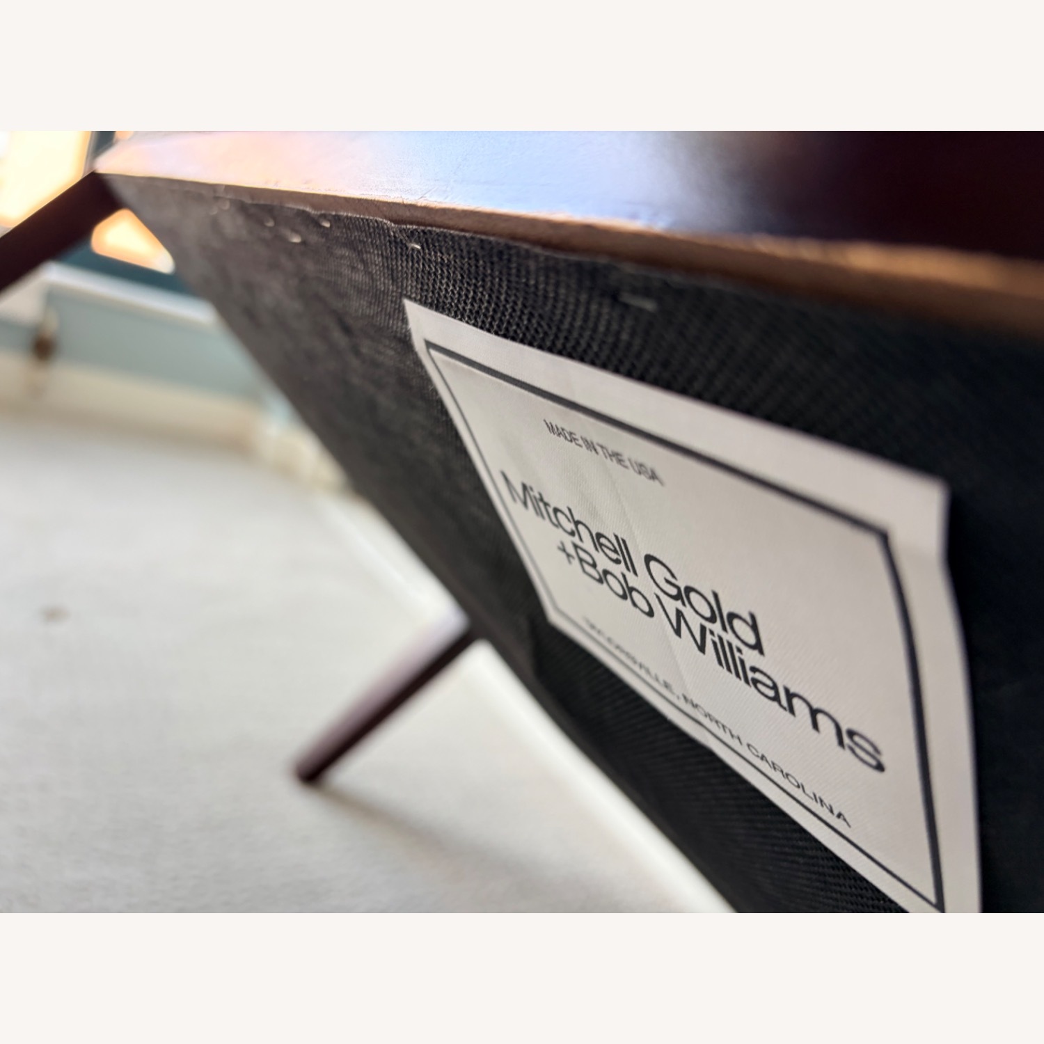 Mitchell Gold + Bob Williams Light Gray Bench - image-7
