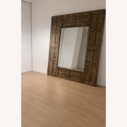 Used Vintage/Antique Finds Wood Floor Mirror for sale on AptDeco