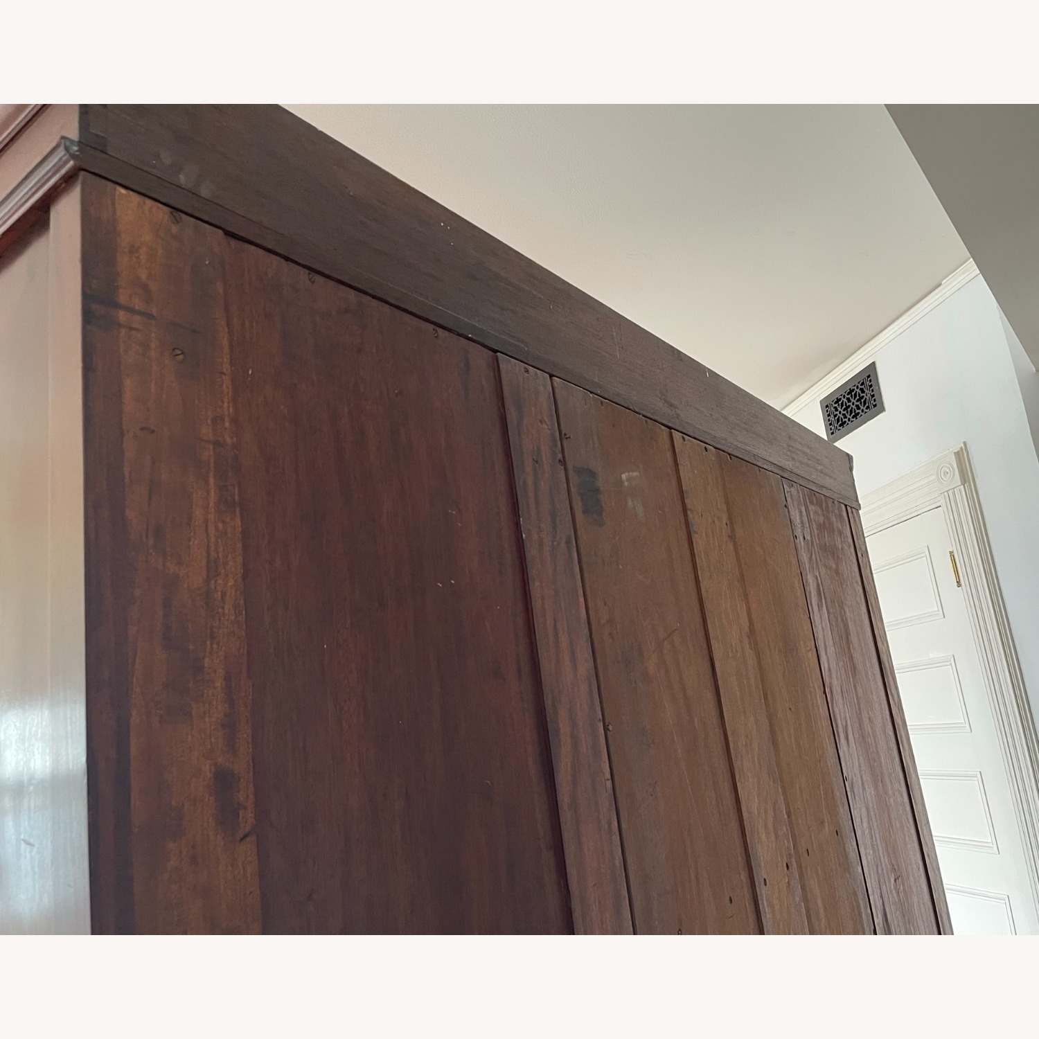 Dark Brown Wood Armoire - image-16