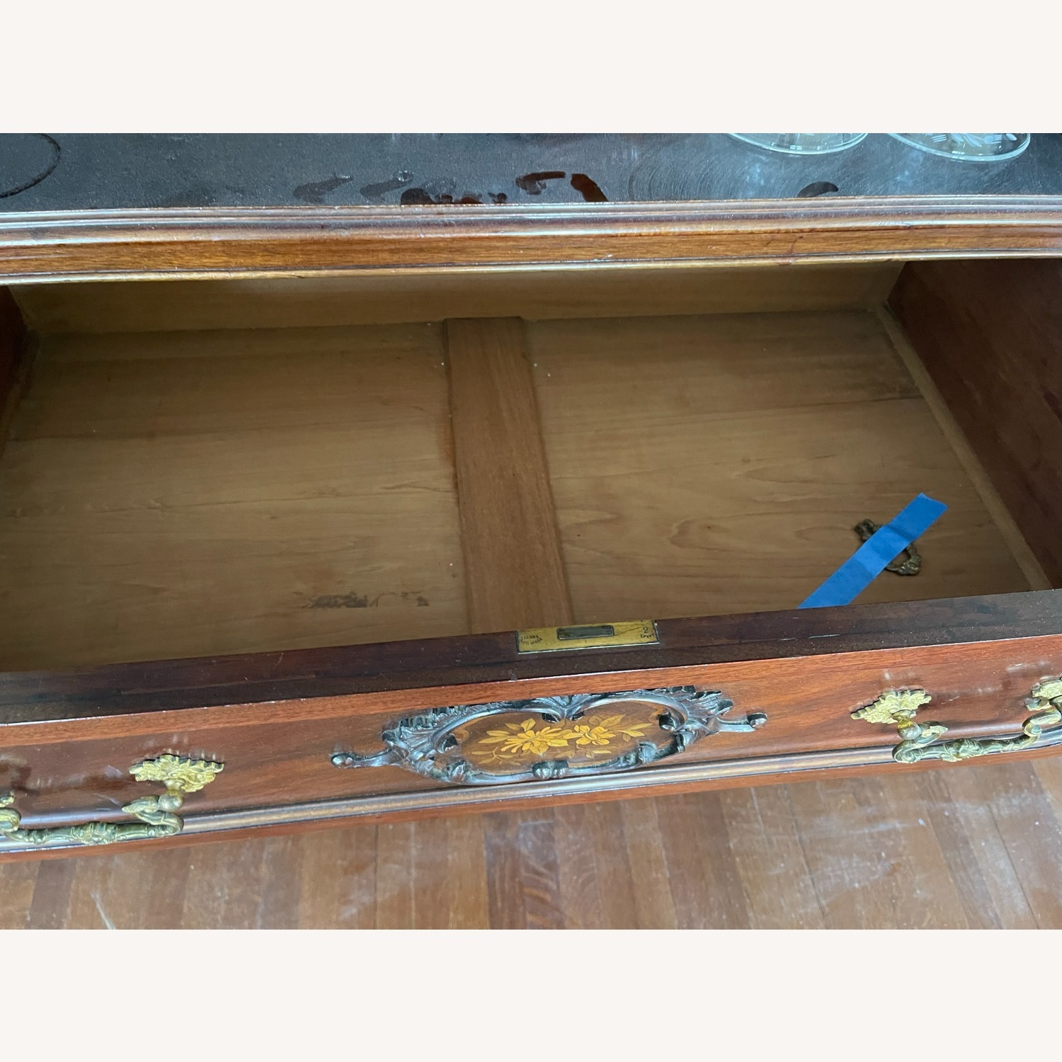 Dark Brown Wood Armoire - image-19