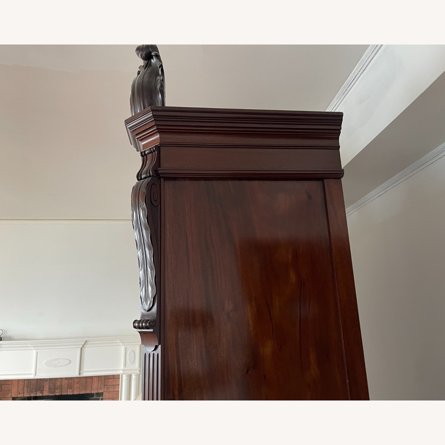 Dark Brown Wood Armoire - image-15