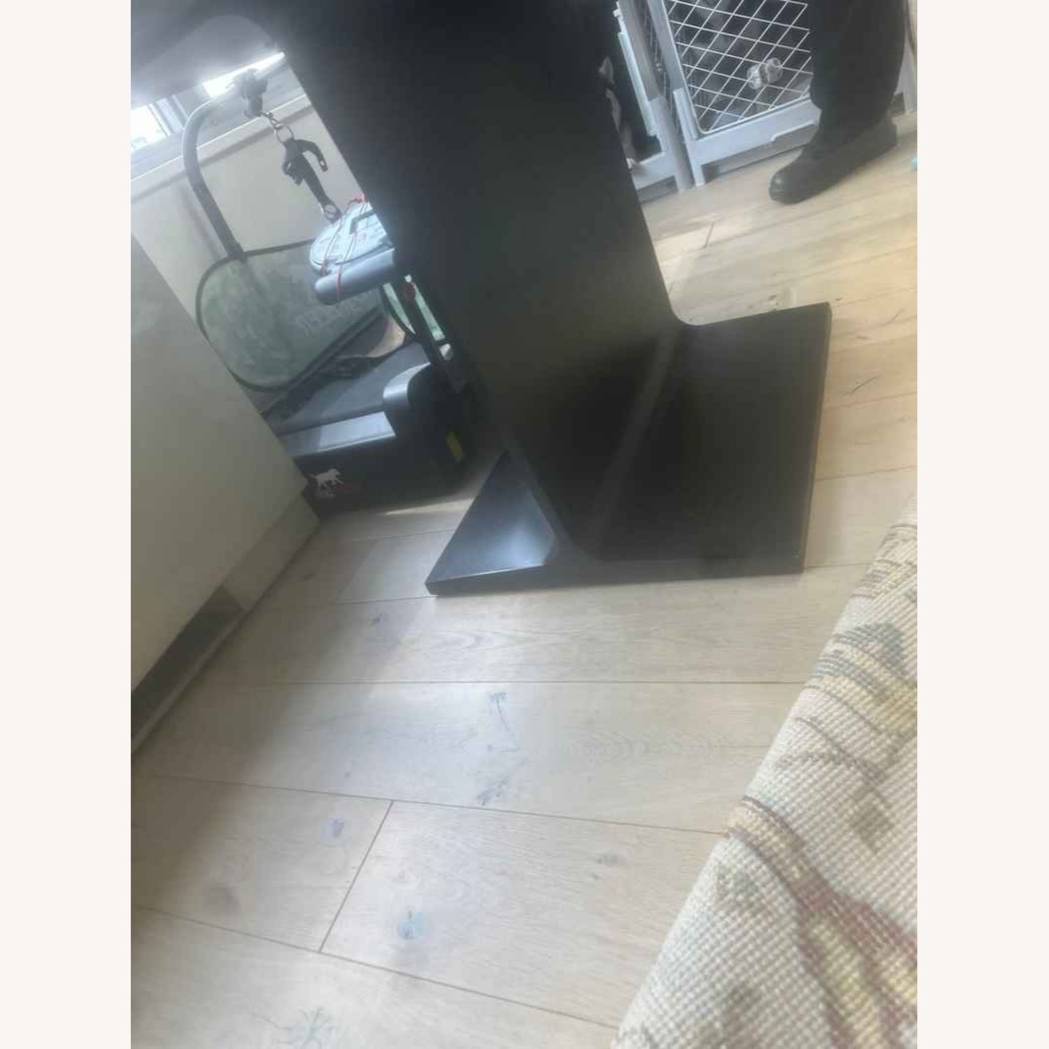 Restoration Hardware I-beam Black Dining Table - image-10