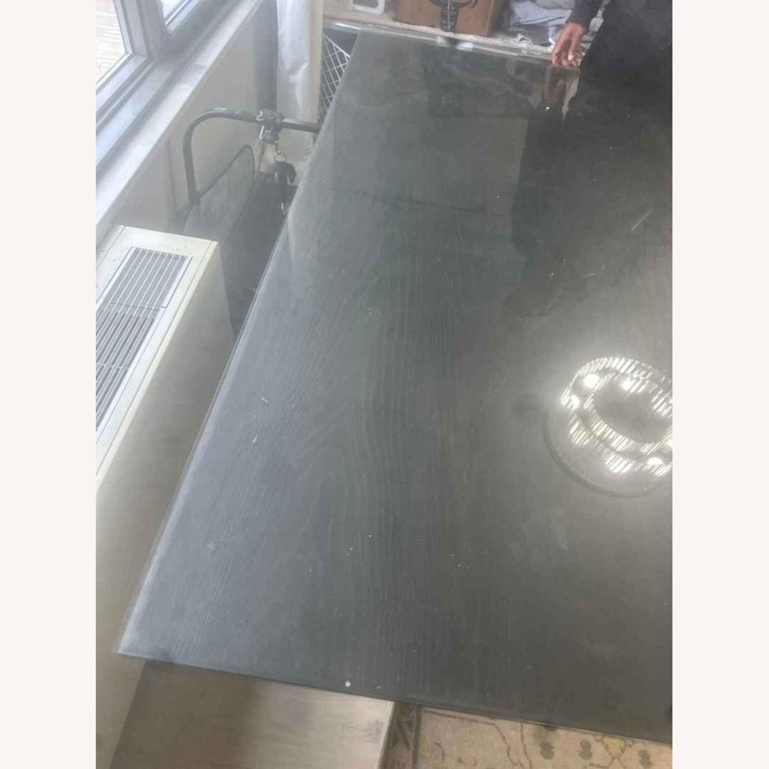 Restoration Hardware I-beam Black Dining Table - image-9