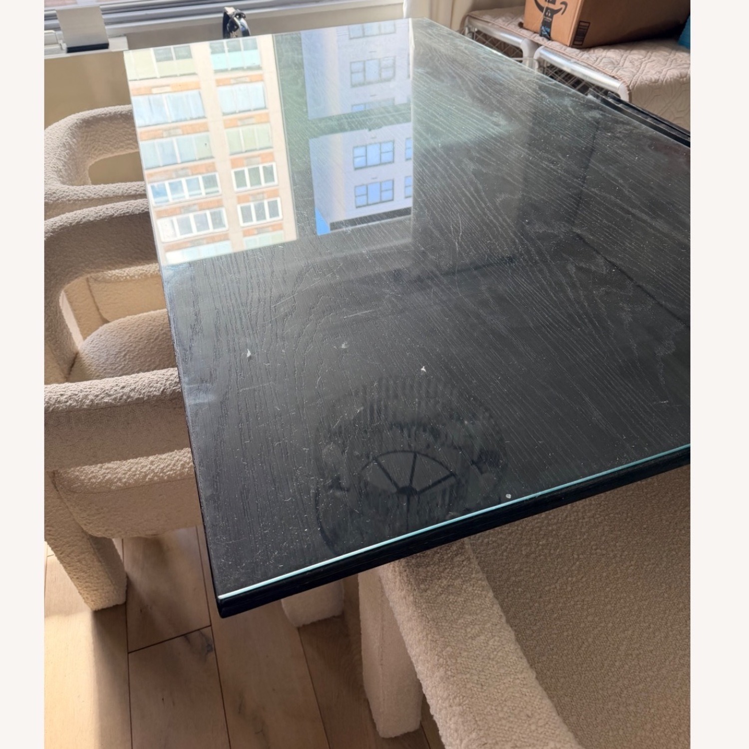 Restoration Hardware I-beam Black Dining Table - image-7