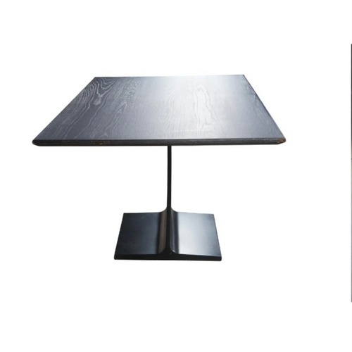 Used Restoration Hardware I-beam Black Dining Table for sale on AptDeco