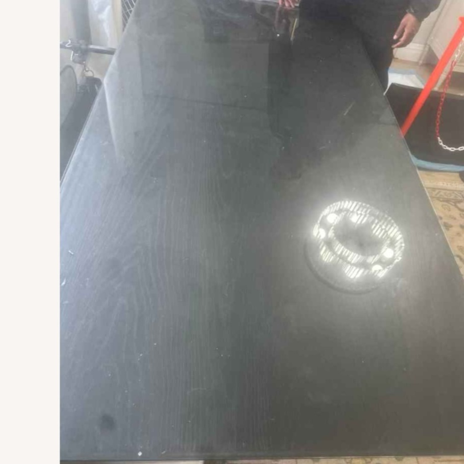 Restoration Hardware I-beam Black Dining Table - image-11