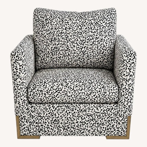 Used Kravet Lily Pond Custom Accent Chair for sale on AptDeco