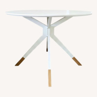 BoConcept Folding Dining Table & 4 Adelaide Chairs