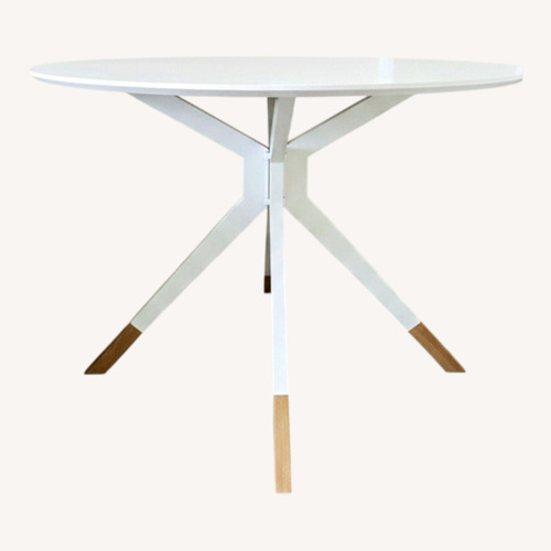 Used BoConcept Folding Dining Table & 4 Adelaide Chairs for sale on AptDeco