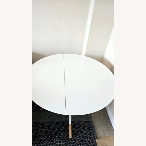Used BoConcept Folding Dining Table & 4 Adelaide Chairs for sale on AptDeco
