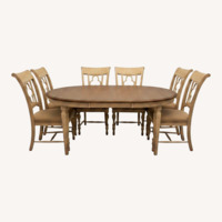 Kincaid Furniture Weatherford Milford Light Brown Wood Dining Sets