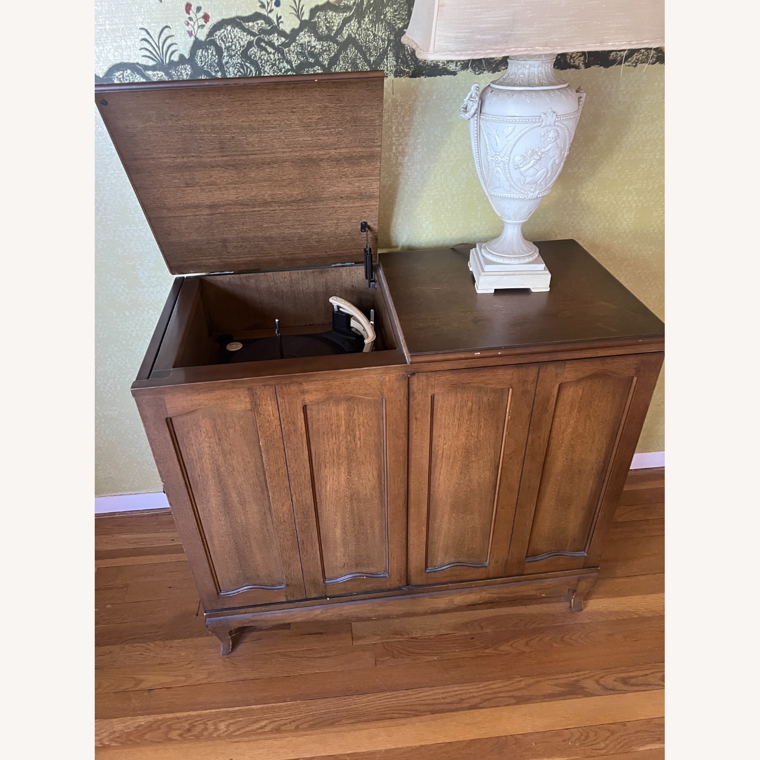 Vintage/Antique Finds Dark Brown  Media Storage - image-1