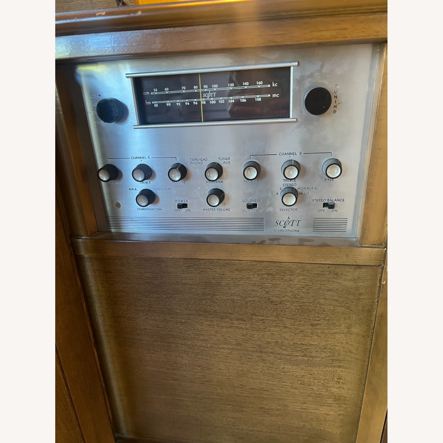 Vintage/Antique Finds Dark Brown  Media Storage - image-8