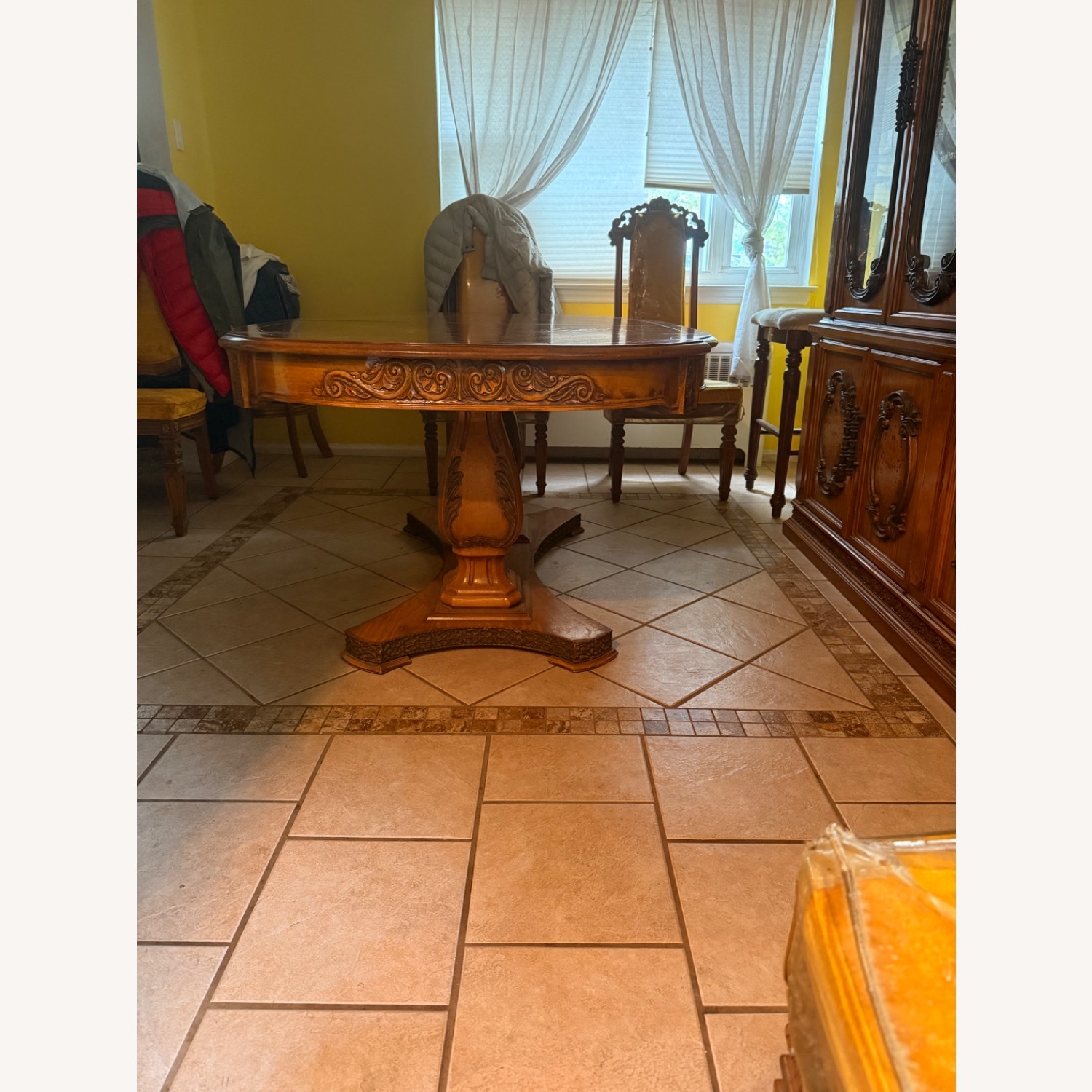 Vintage/Antique Finds Light Brown Dining Table - image-3