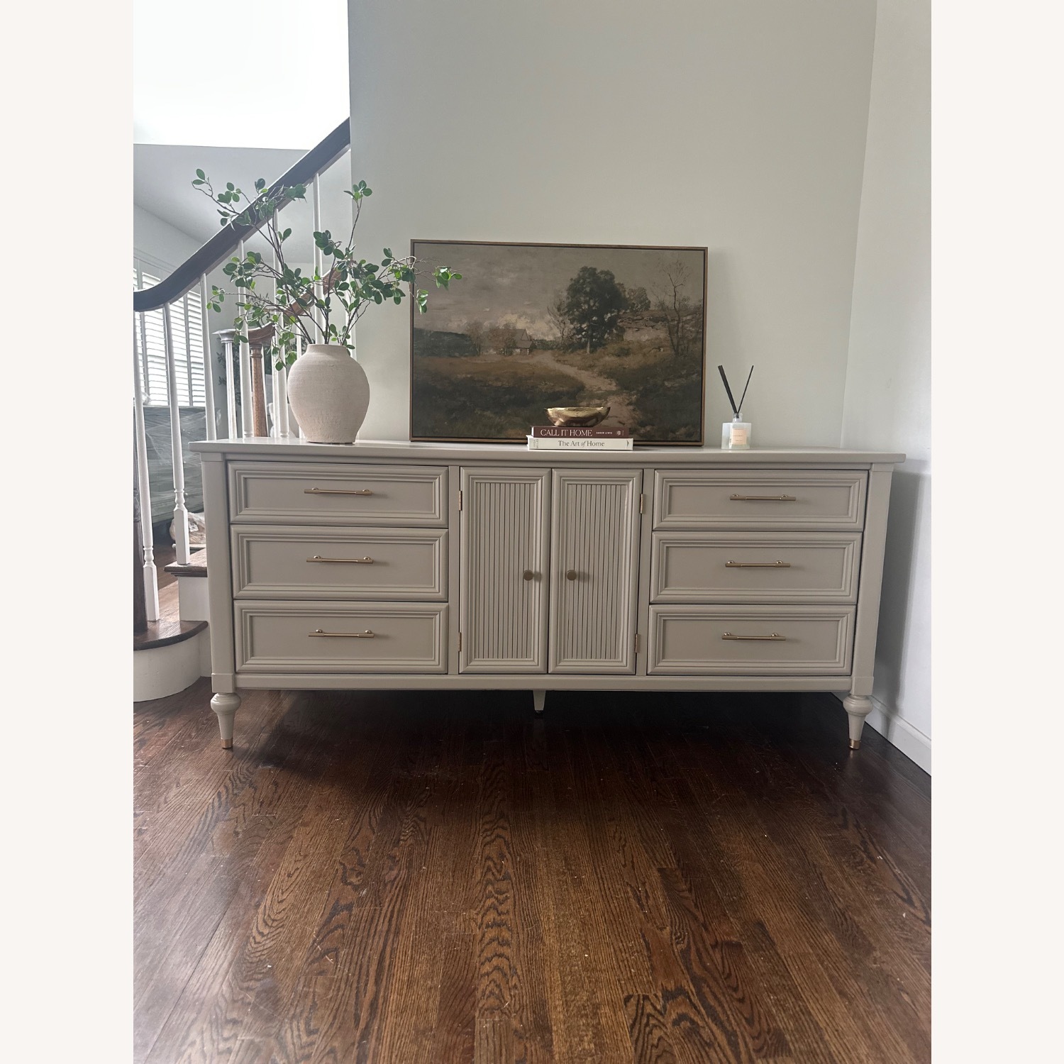Mid Century White Fine Furniture Co. Dresser - image-1