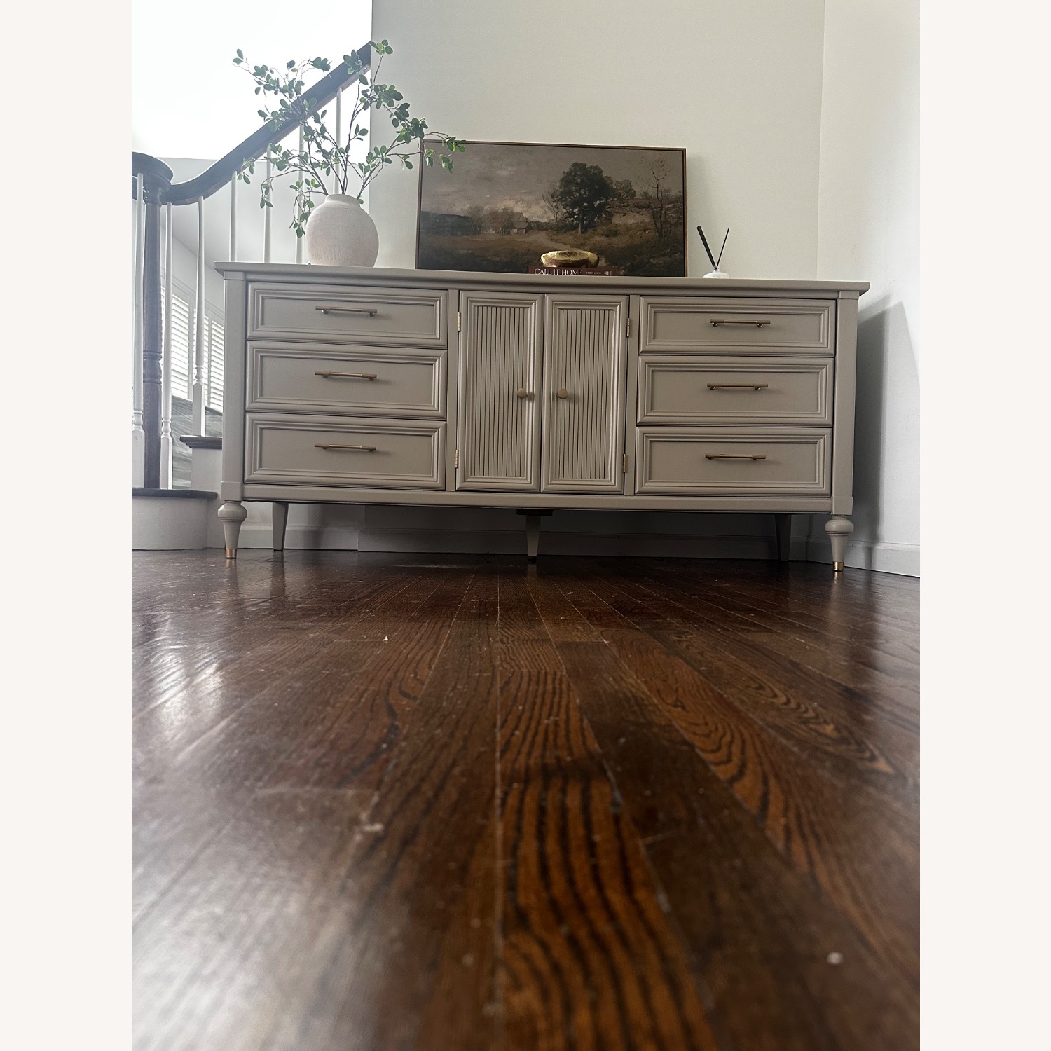 Mid Century White Fine Furniture Co. Dresser - image-7