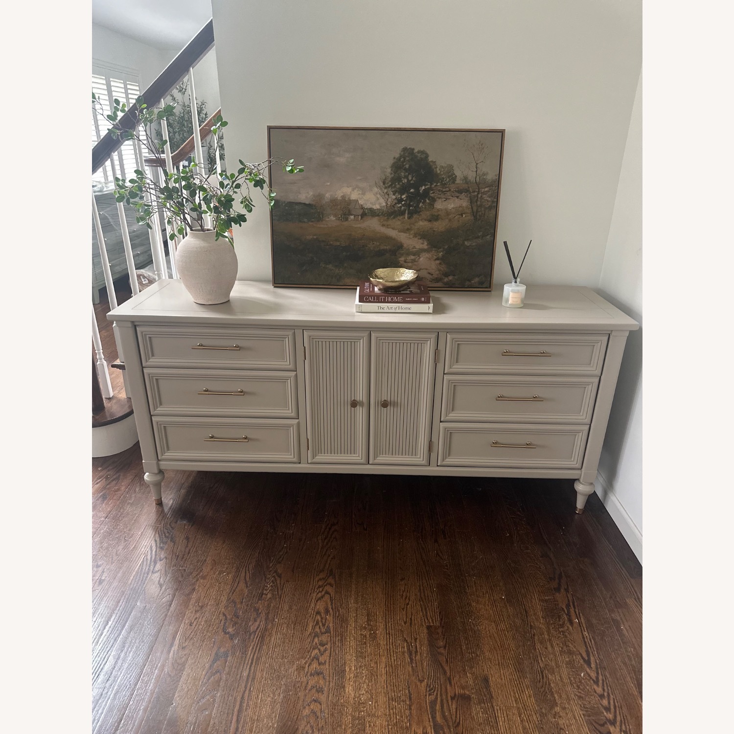 Mid Century White Fine Furniture Co. Dresser - image-11