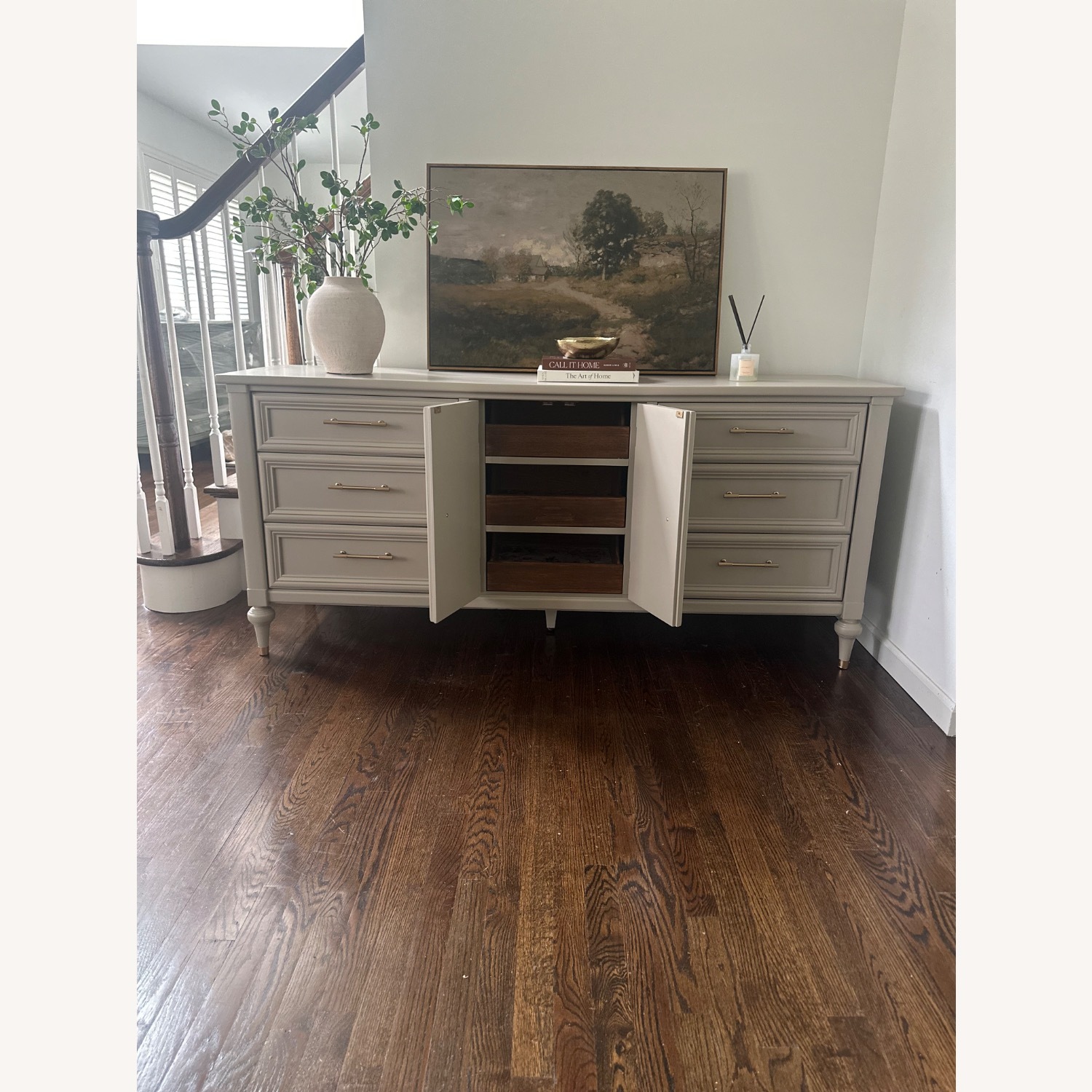 Mid Century White Fine Furniture Co. Dresser - image-3
