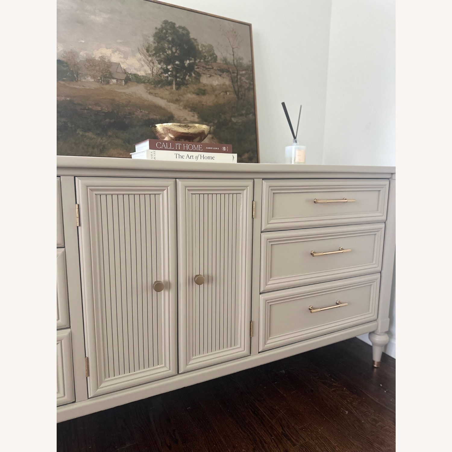 Mid Century White Fine Furniture Co. Dresser - image-9