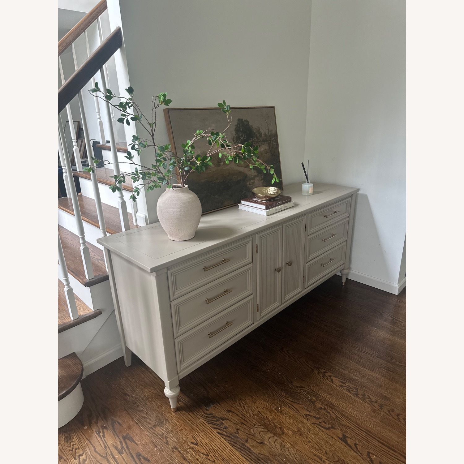 Mid Century White Fine Furniture Co. Dresser - image-2