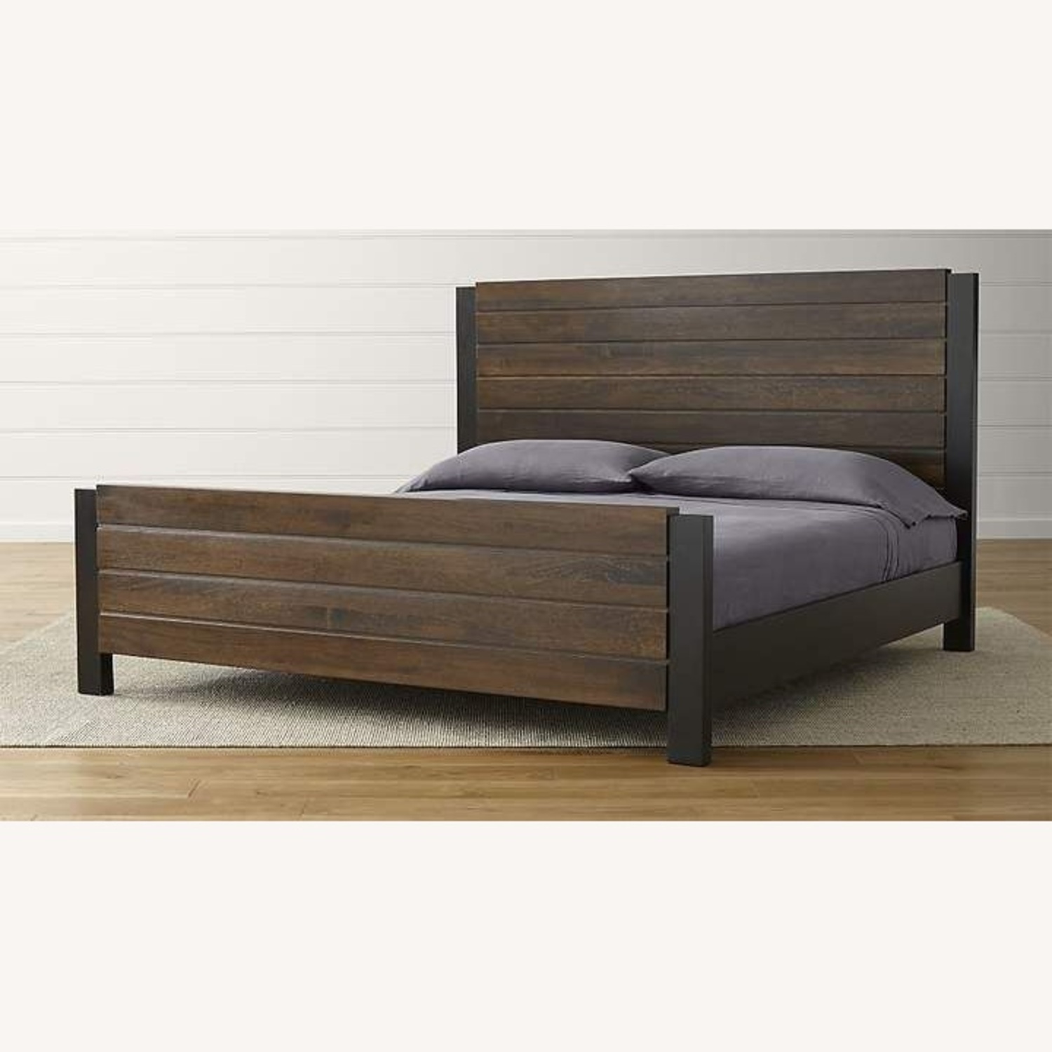Crate & Barrel Forsyth Wood Queen Bed - image-7
