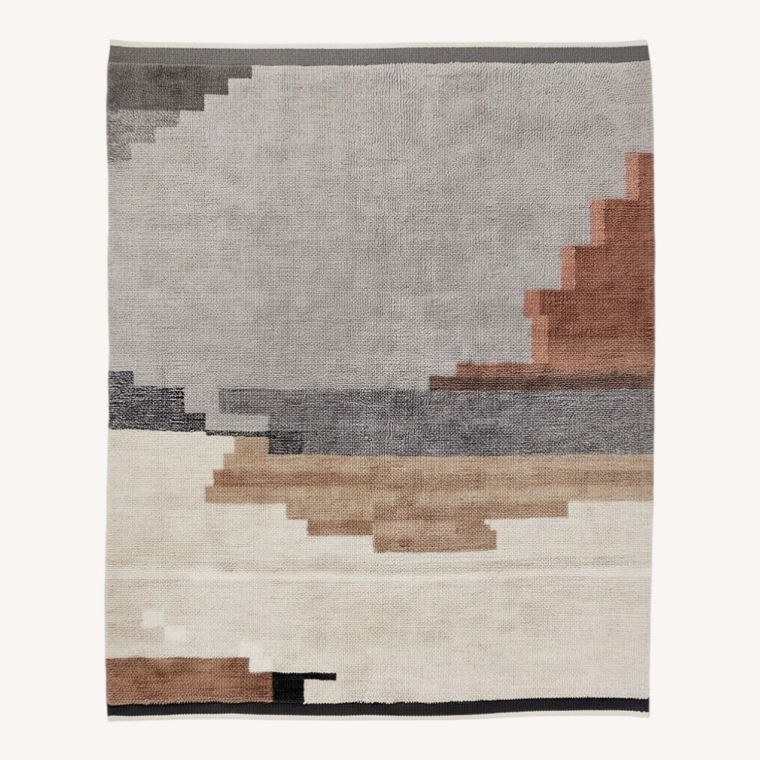 West Elm Shag Wool Rug - image-0