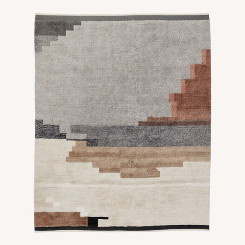 Used West Elm Shag Wool Rug for sale on AptDeco