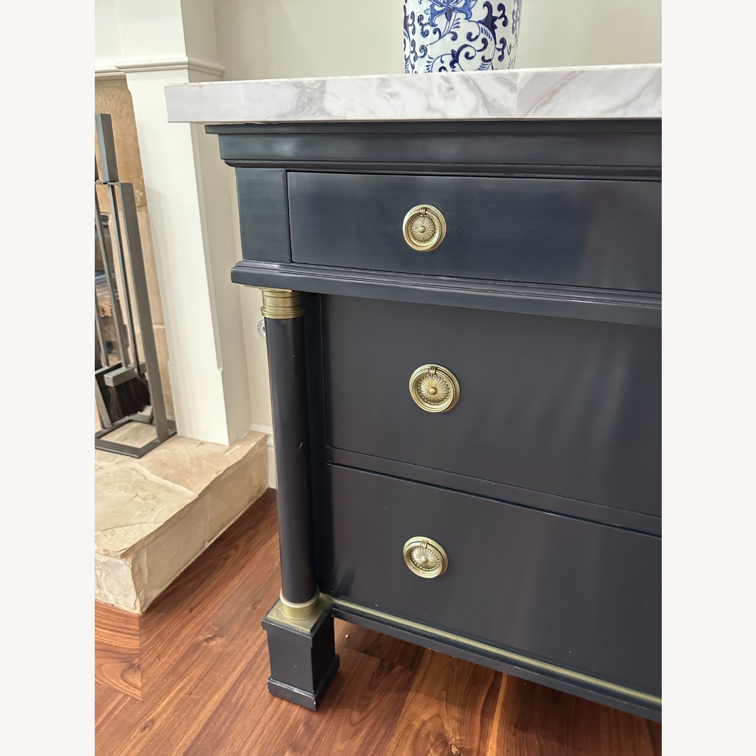 Lilian August Hartman Marble Top Chest - image-2