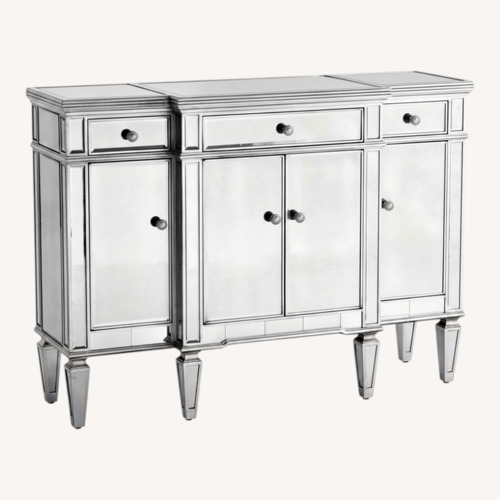 Used Pier 1 Imports Hayworth Light Gray Sideboard for sale on AptDeco