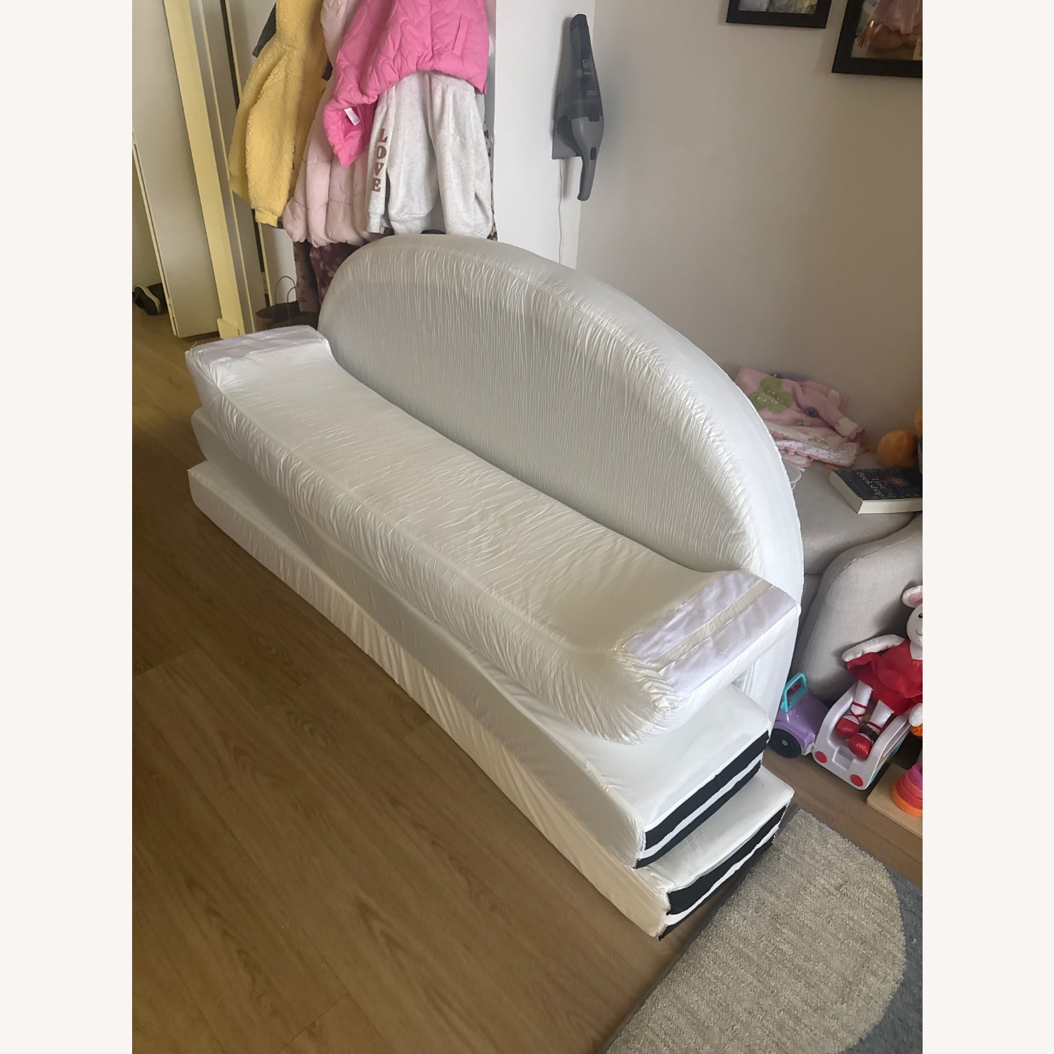  Pink Full Size Kids Bed - image-4