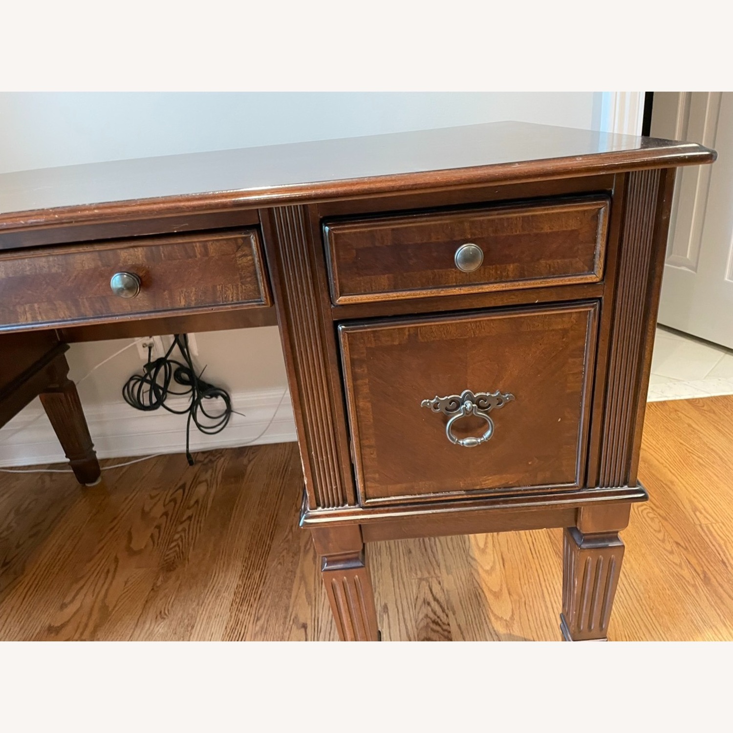 Ashley Furniture Hamlyn Medium Brown Wood Desk - image-4