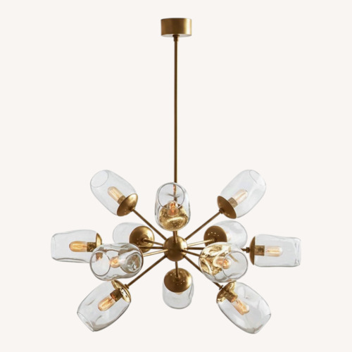 Used Arteriors Home Glass Ceiling Lamp for sale on AptDeco