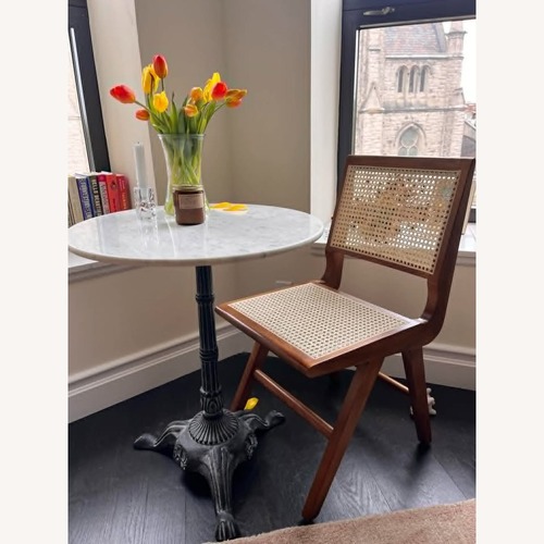Used Dark Brown Wood Dining Chairs for sale on AptDeco