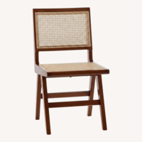 Dark Brown Wood Dining Chairs