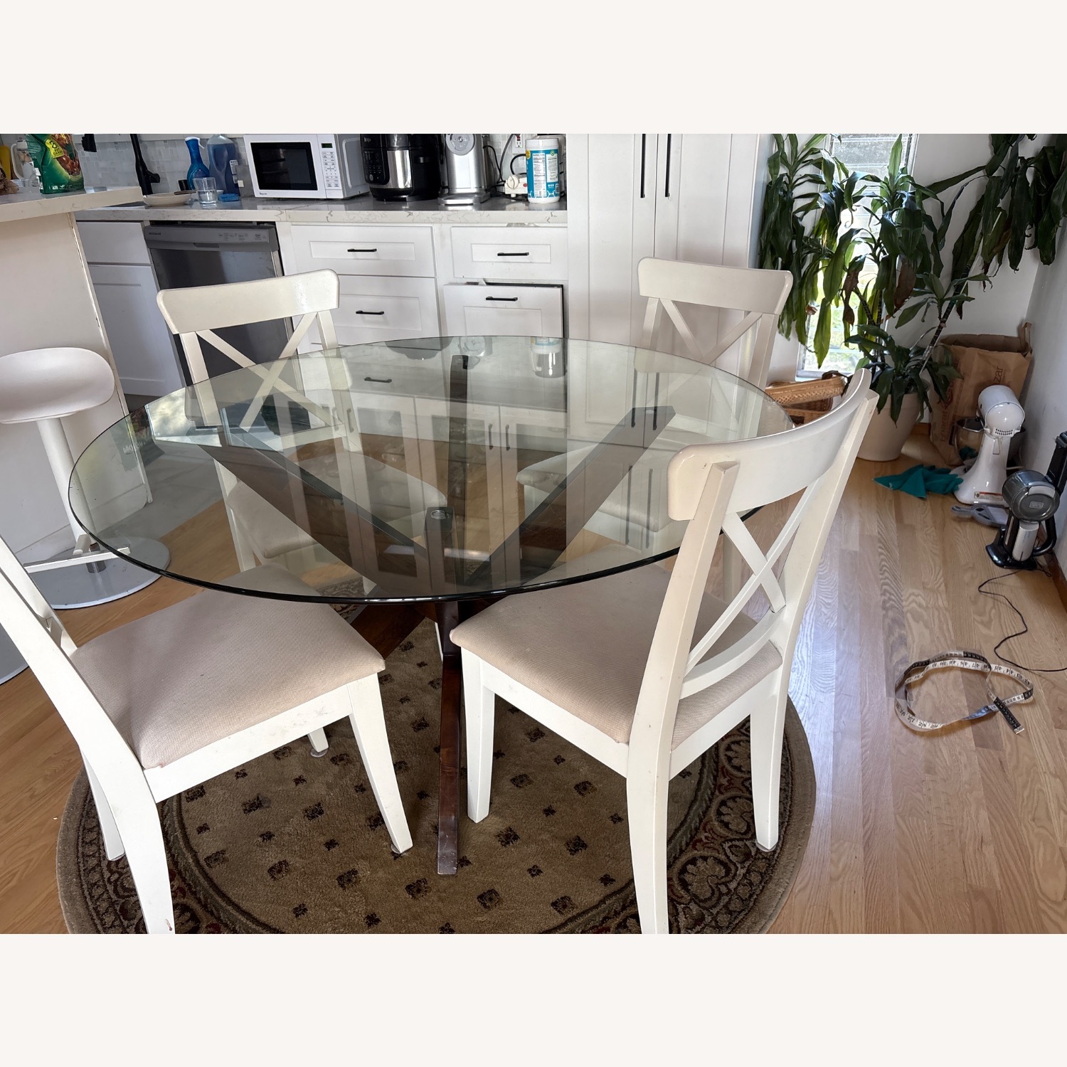 Scandivian Designs Dining Table, Sits 4 - image-1
