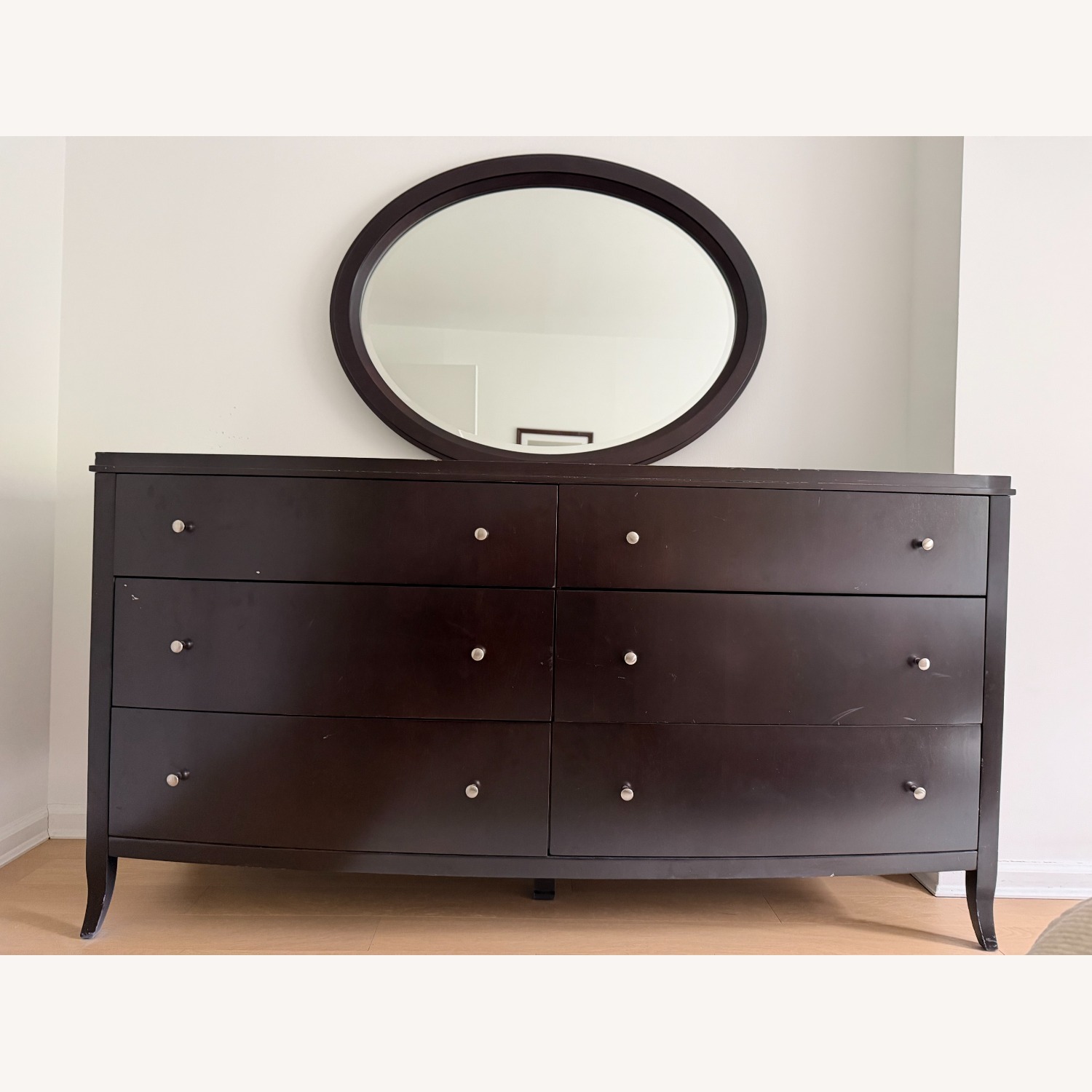 Crate & Barrel Colette Espresso Dresser - image-5