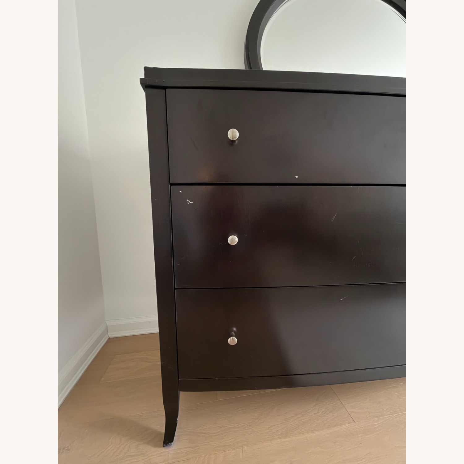 Crate & Barrel Colette Espresso Dresser - image-6