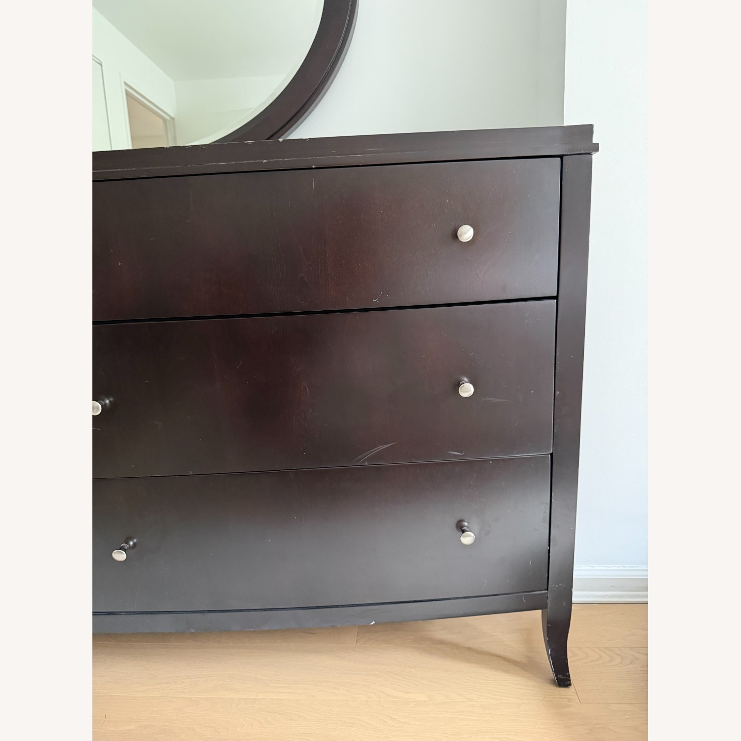 Crate & Barrel Colette Espresso Dresser - image-4