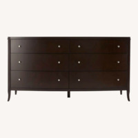 Crate & Barrel Colette Espresso Dresser